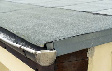 repair or replace Cwm Y Glo flat roofing?